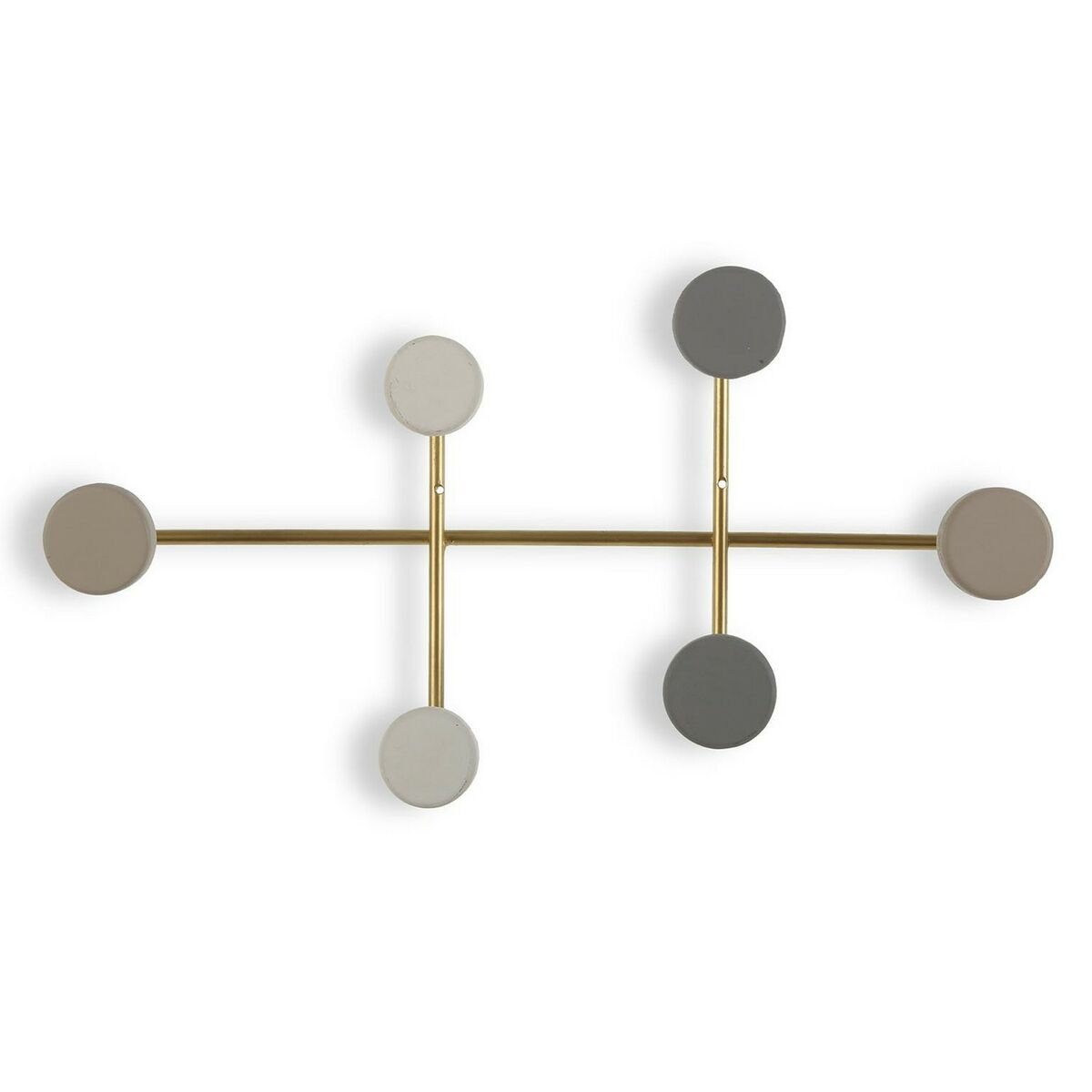 Bengaleiro Versa Multicolor Metal Resina Madeira MDF 6,5 x 22 x 41 cm (6,5 x 22 x 41 cm)