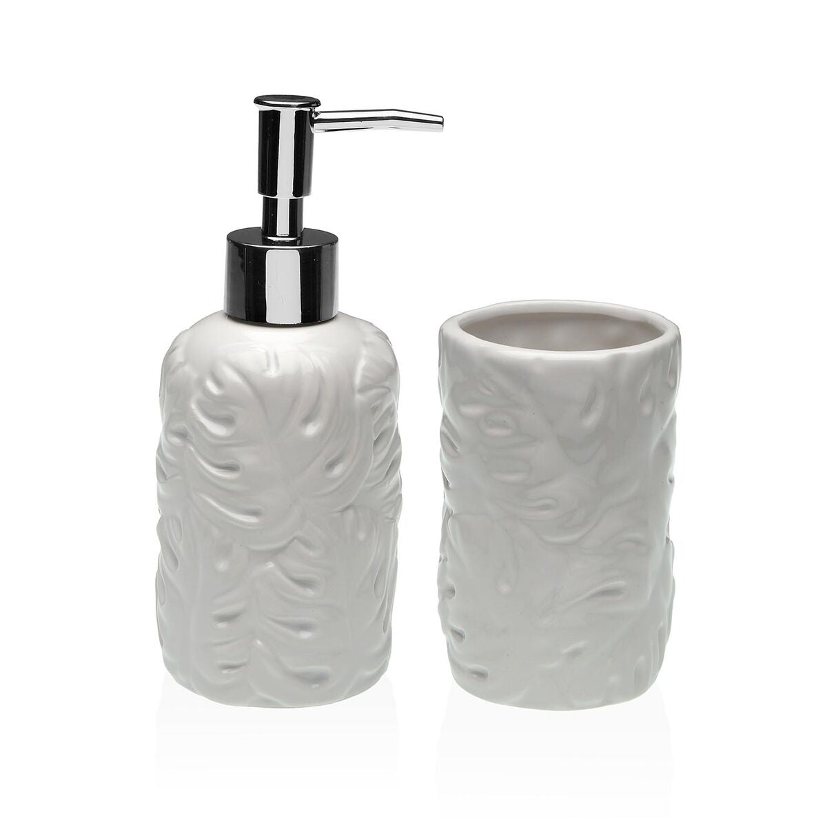 Conjunto de Banho Versa Branco Dolomite 6,8 x 17 x 6,8 cm