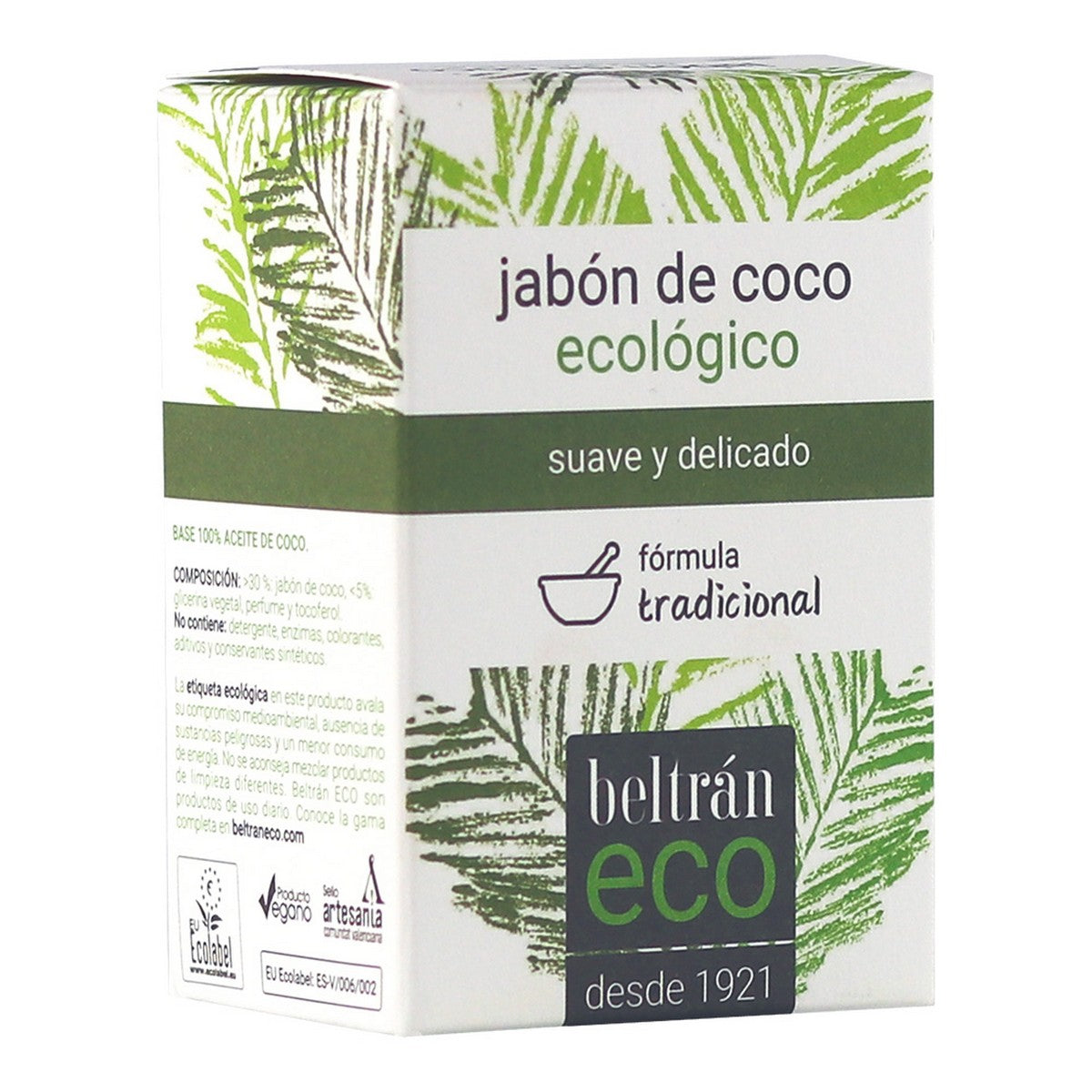 Barra de Sabão Jabones Beltrán Ecológico Óleo de coco 240 g
