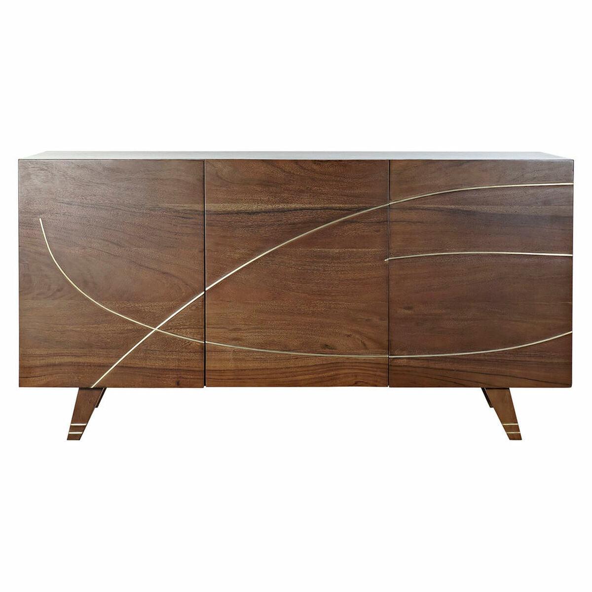Aparador DKD Home Decor Catanho escuro Acácia 145 x 41 x 76 cm