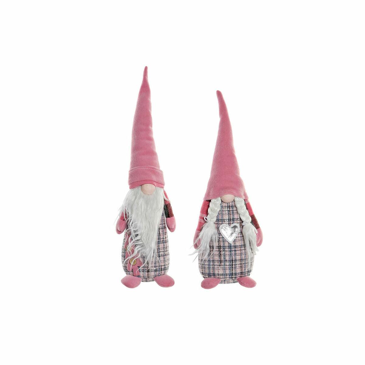 Adorno Natalício DKD Home Decor Poliéster (15 x 13 x 45 cm) (2 pcs)