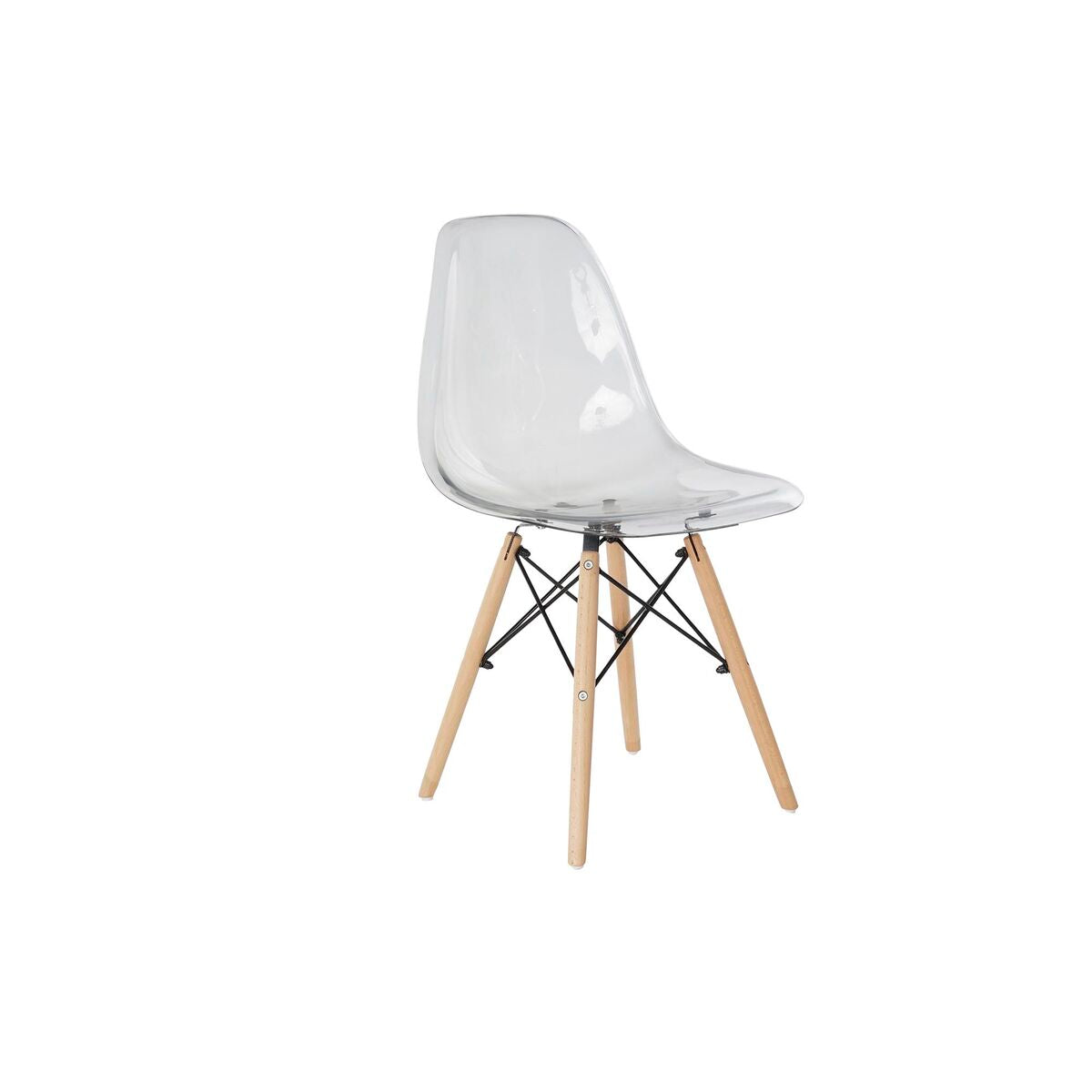 Cadeira DKD Home Decor Transparente Natural 50 x 46 x 83,5 cm