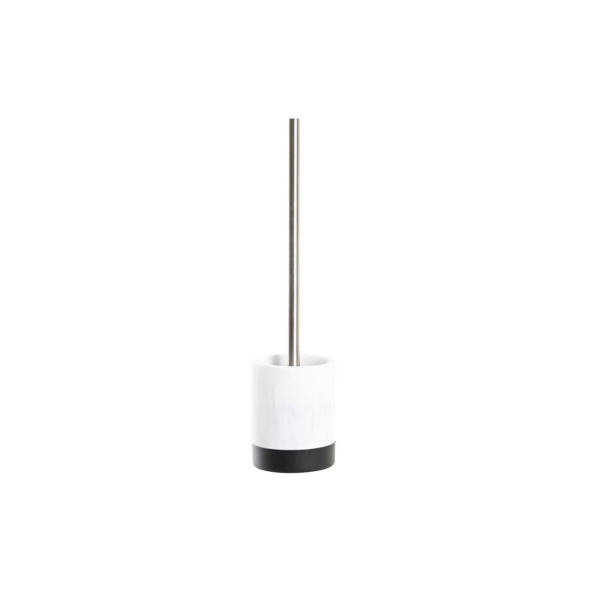 Piaçaba DKD Home Decor Branco Preto Resina Aço inoxidável Mármore Moderno 10 x 10 x 37,4 cm