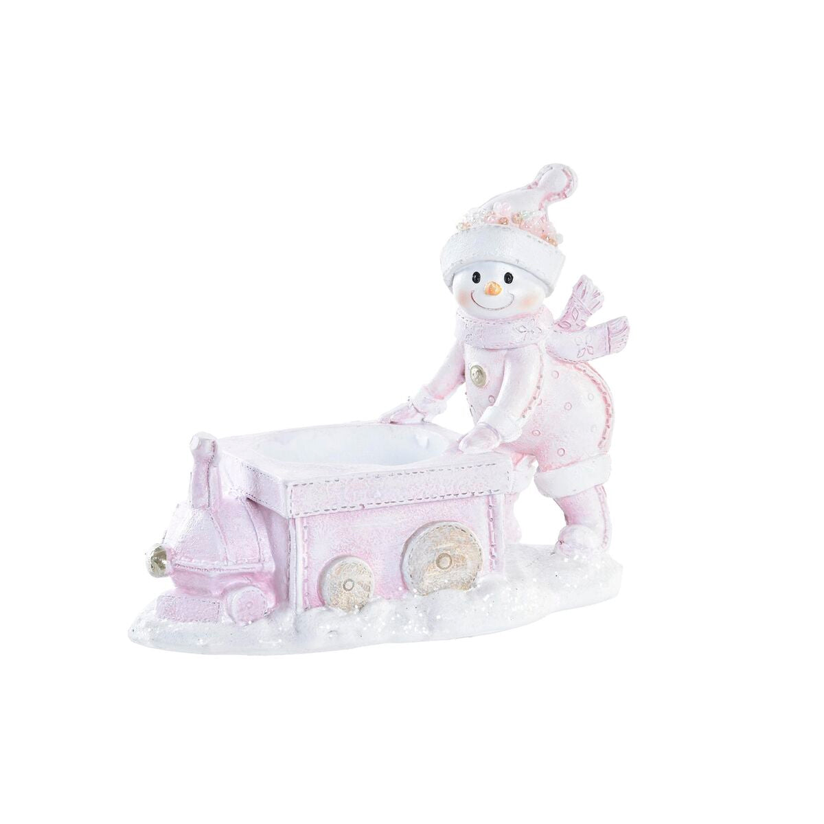 Adorno Natalício DKD Home Decor Resina (12 x 6,5 x 10 cm)