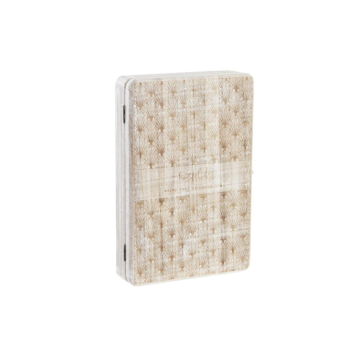 Armário para chaves DKD Home Decor Natural Madeira MDF 20 x 5,2 x 30 cm