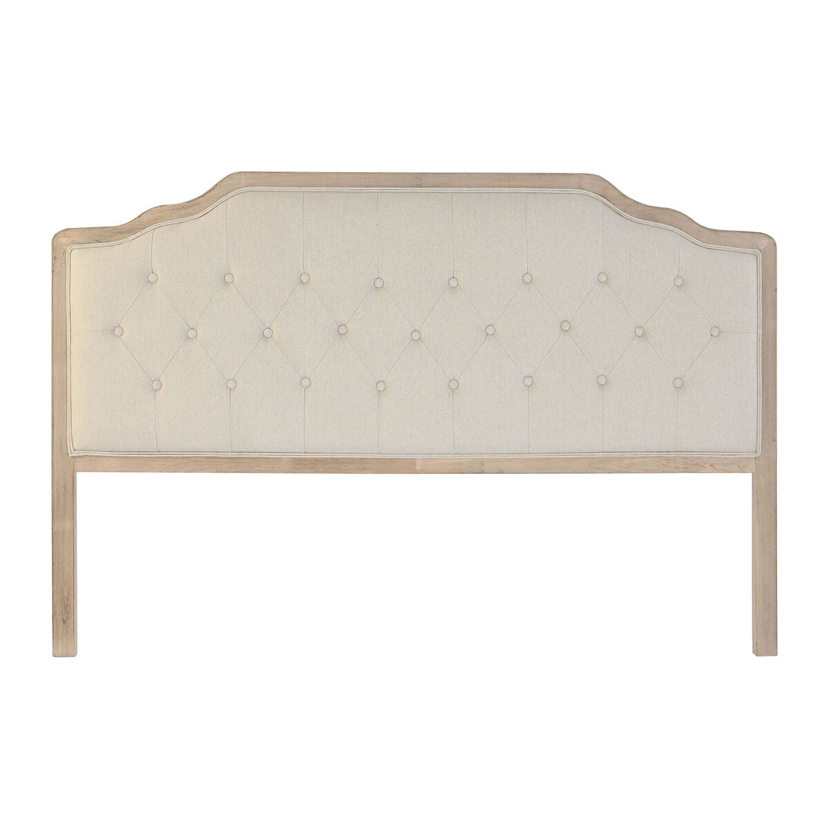 Cabeceira de Cama DKD Home Decor Bege Eik 180 x 10 x 120 cm