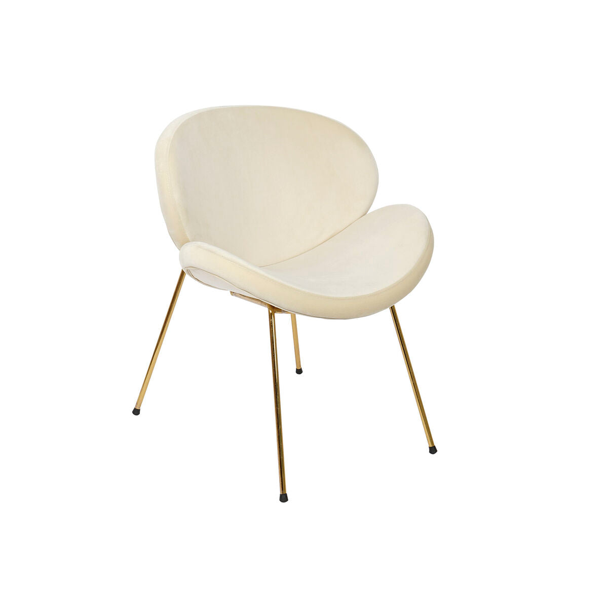 Cadeira DKD Home Decor Ouro Bege Dourado 63 x 57 x 73 cm