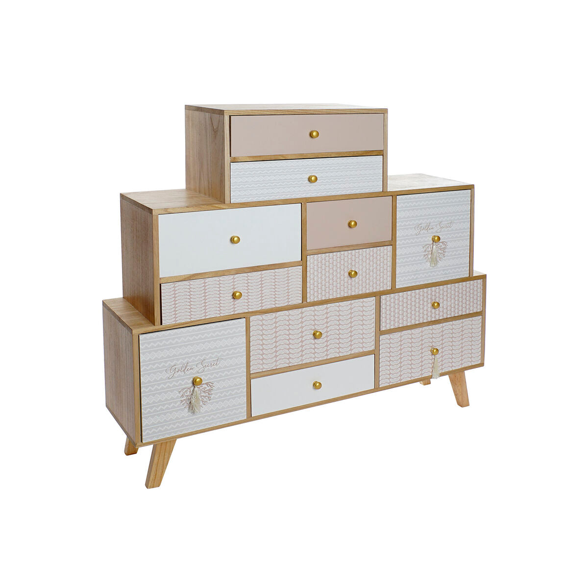 Aparador DKD Home Decor Natural Madeira de paulónia 120 x 25 x 110 cm