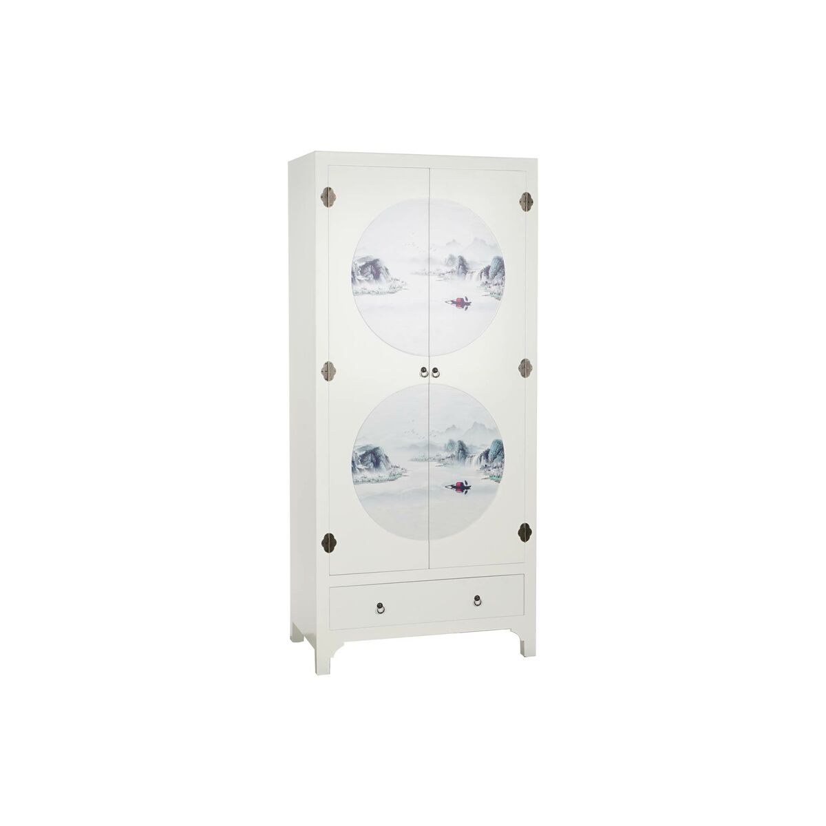 Aparador DKD Home Decor Branco Abeto Madeira MDF 85,5 x 50,5 x 186,2 cm