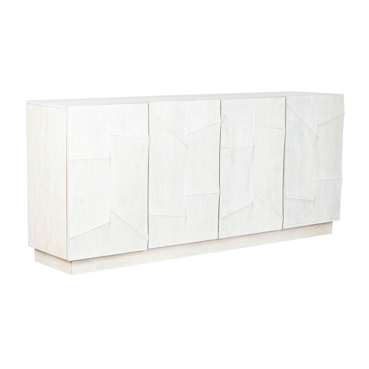 Aparador DKD Home Decor Branco Creme Madeira de mangueira 180 x 40 x 80 cm