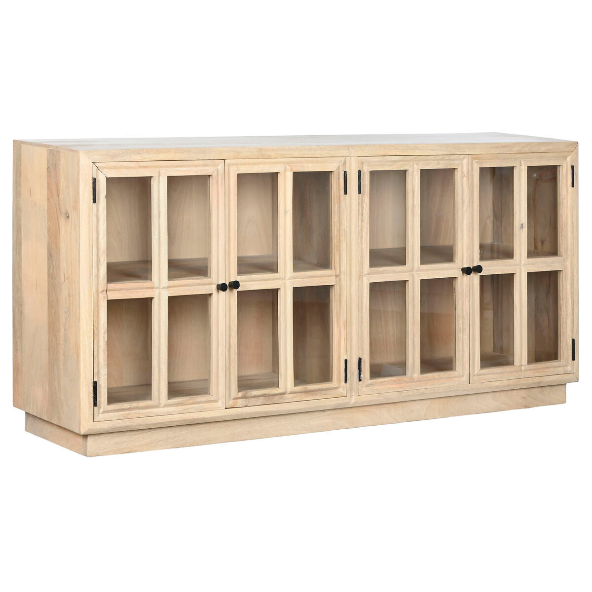 Aparador Home ESPRIT Natural Cristal Madeira de mangueira 170 x 41 x 81 cm