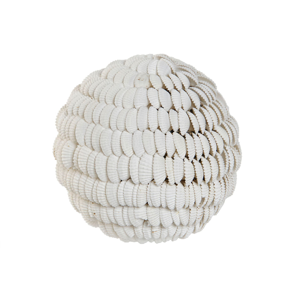 Bola decorativa Home ESPRIT Branco 12 x 12 x 12 cm