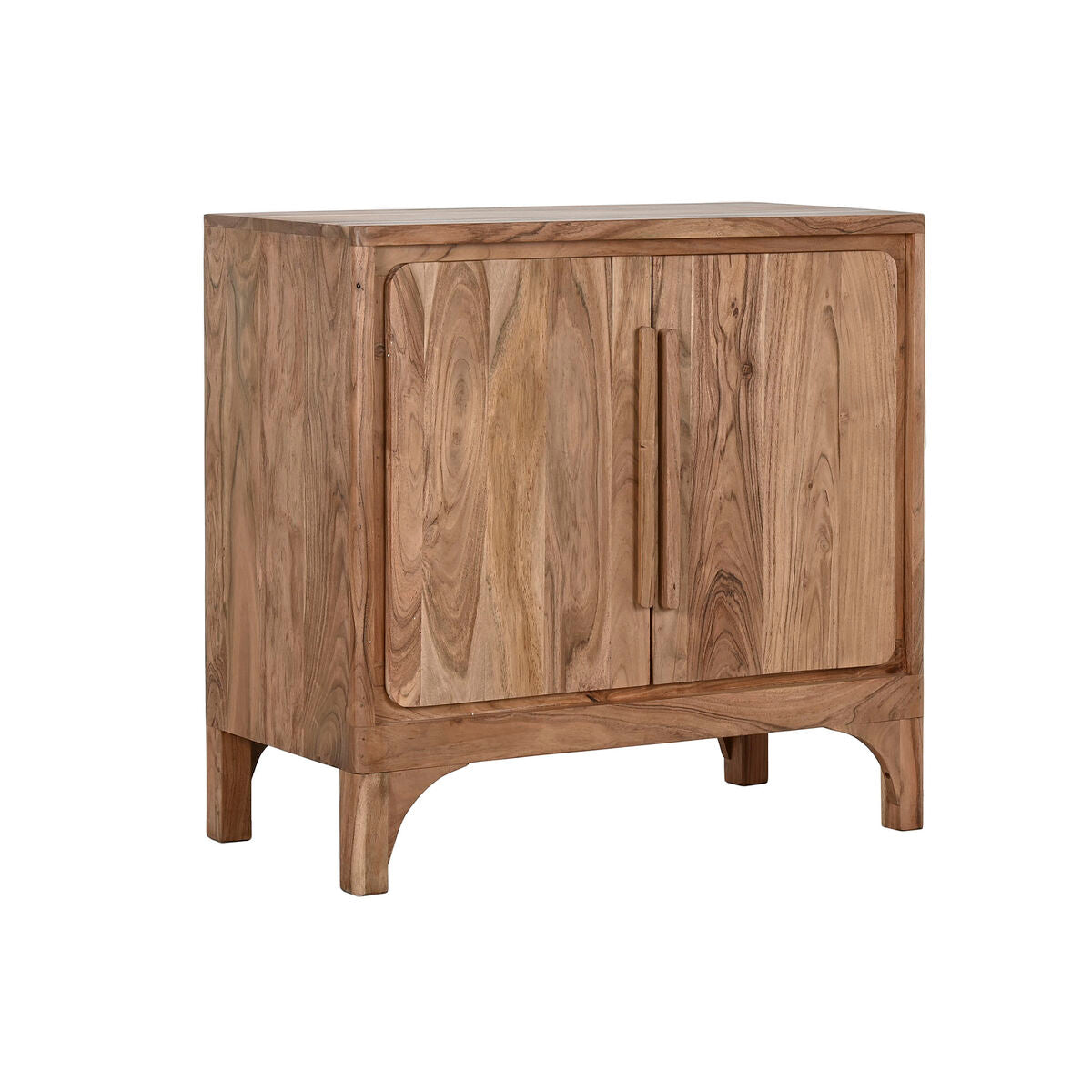 Aparador Home ESPRIT Marrom claro Acácia 85 x 40 x 80 cm