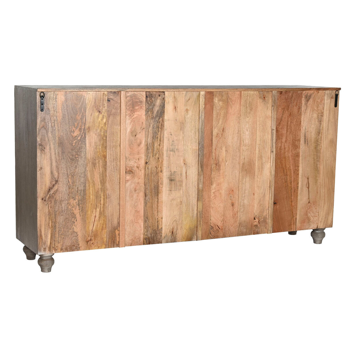 Aparador Home ESPRIT Cinzento Marrom claro Madeira 175 x 40 x 90 cm 175,5 x 40 x 90 cm