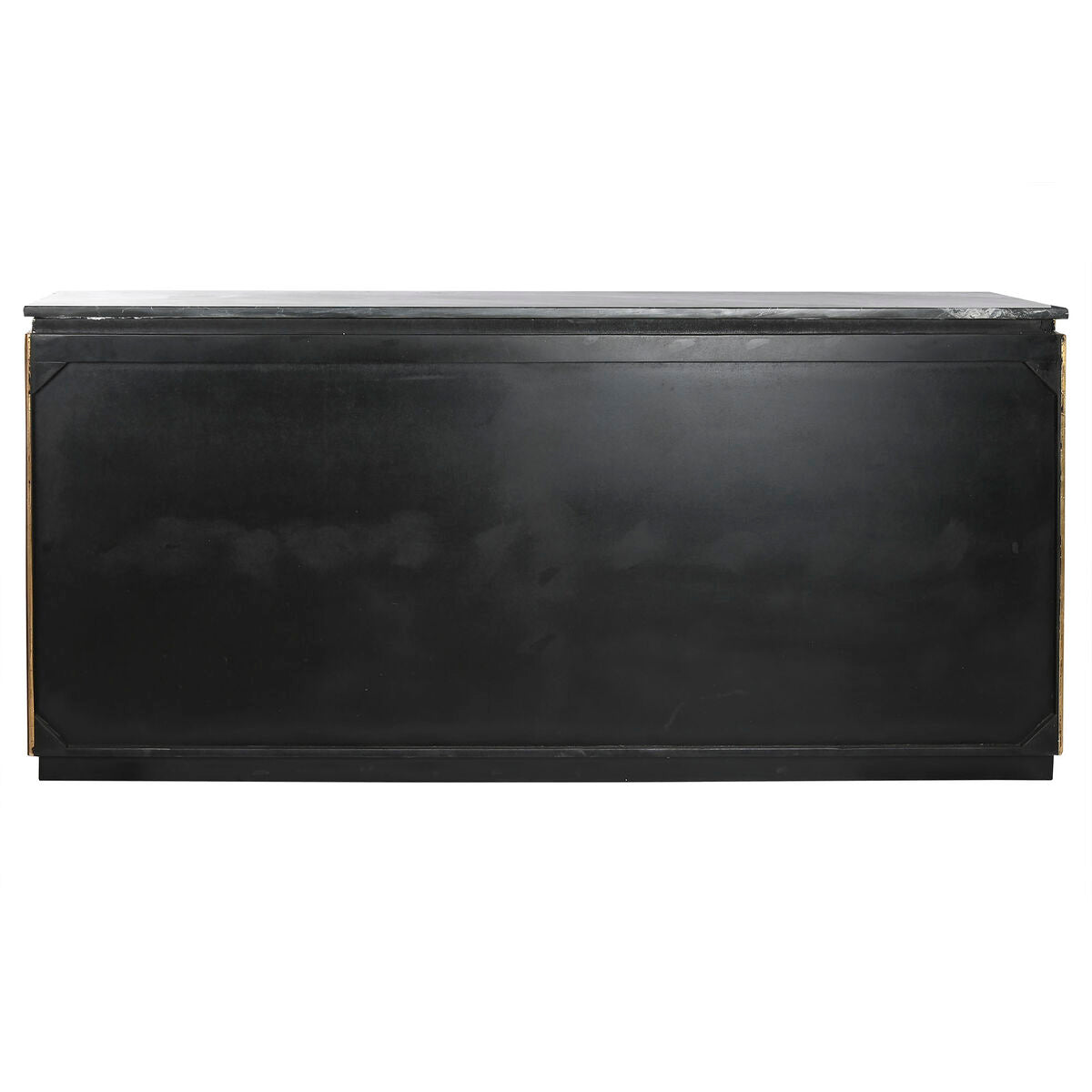 Aparador Home ESPRIT Preto Prateado Latão Mármore 180 x 40 x 85 cm 180 x 40 x 86 cm