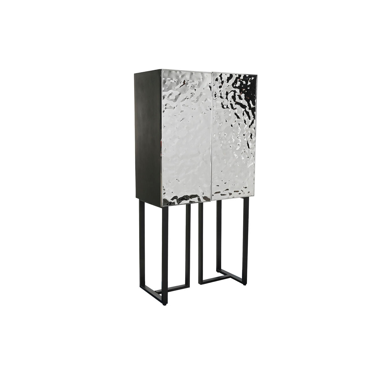 Aparador Home ESPRIT Prateado Metal Aço 80 x 41 x 160 cm