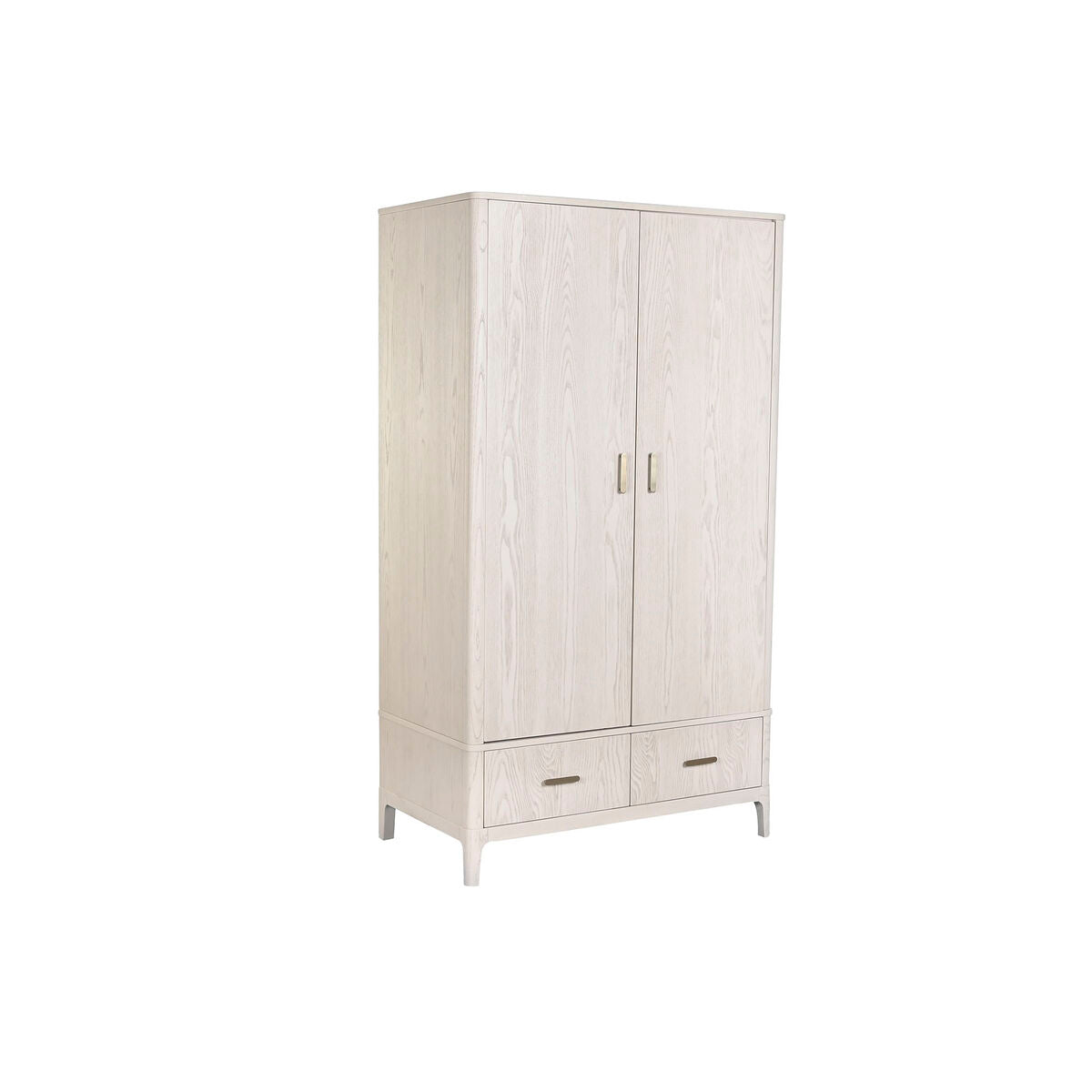 Armário Home ESPRIT Cinzento claro Metal Madeira MDF