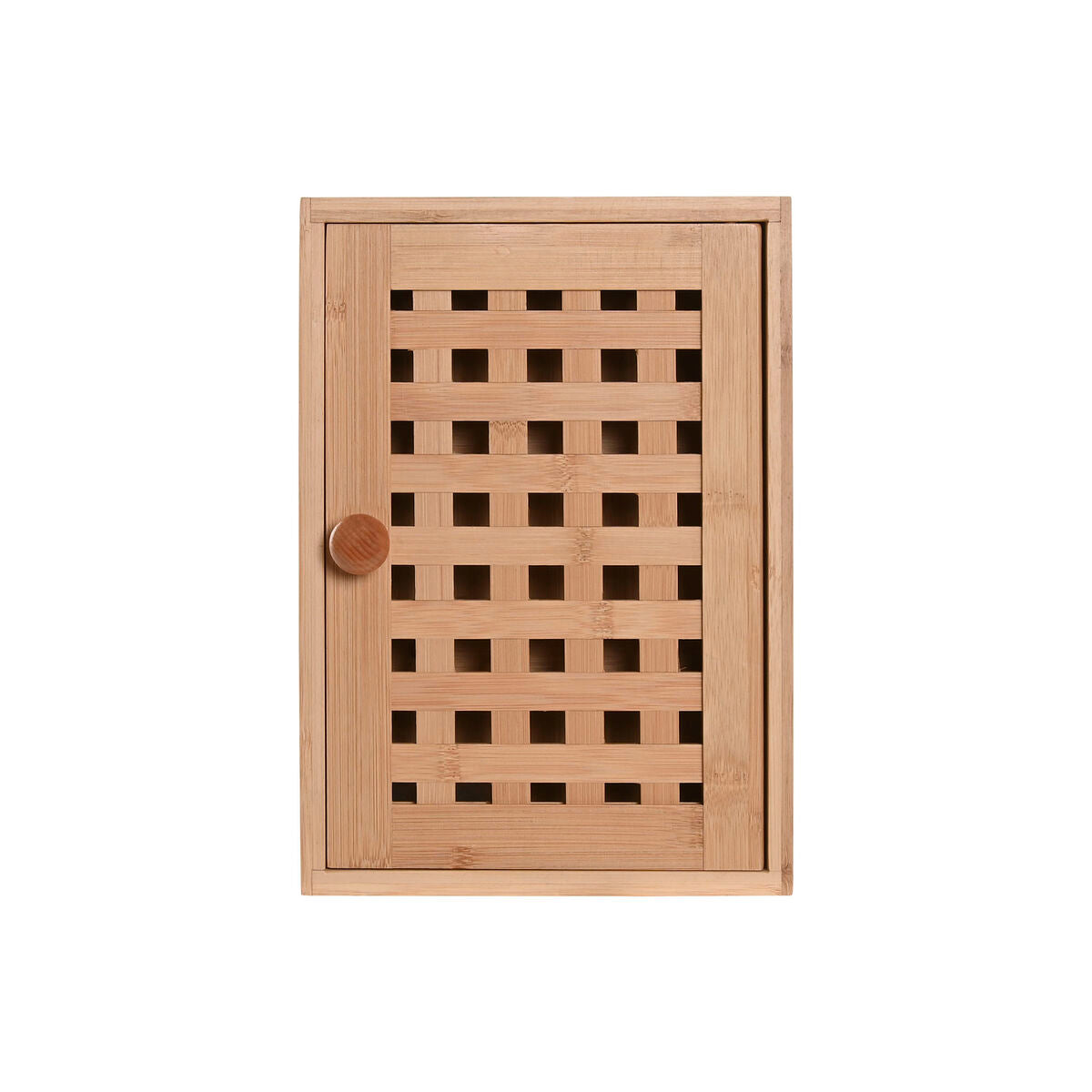 Armário para chaves Home ESPRIT Natural 19 x 6 x 27 cm