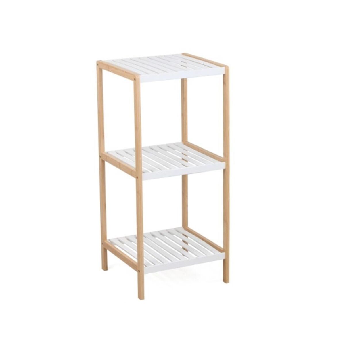 Prateleira de Casa de Banho Home ESPRIT Branco Natural
