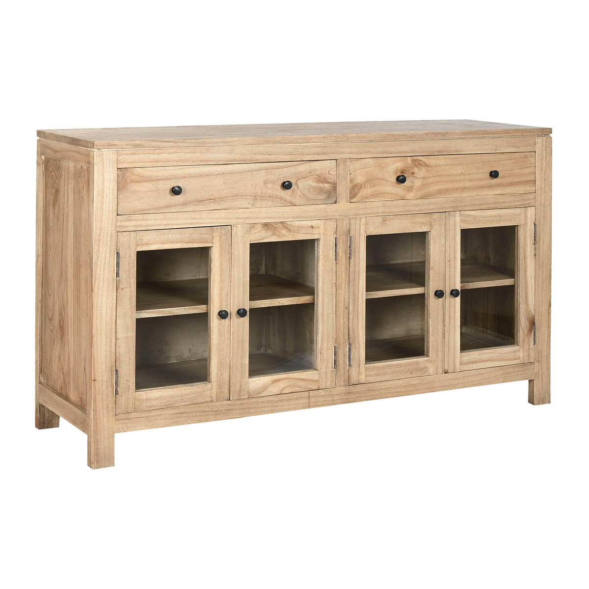 Aparador Home ESPRIT Cristal Madeira de cedro 140 x 40 x 82 cm
