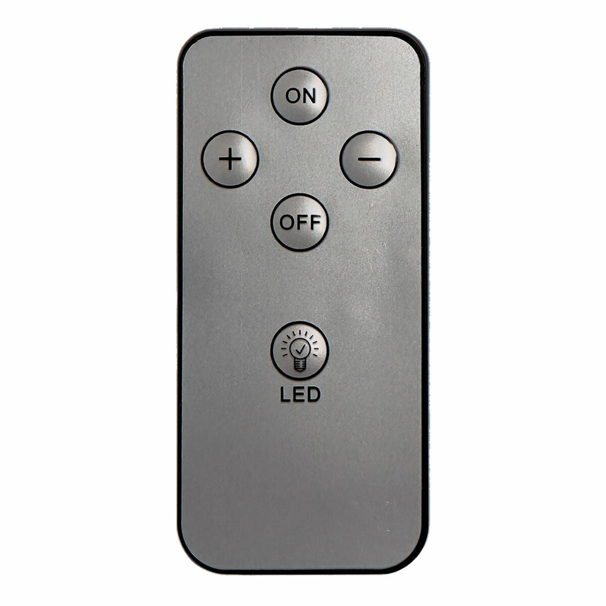 Controle remoto para ventilador (ar condicionado) EDM 33524 33523 Prateado Recarga