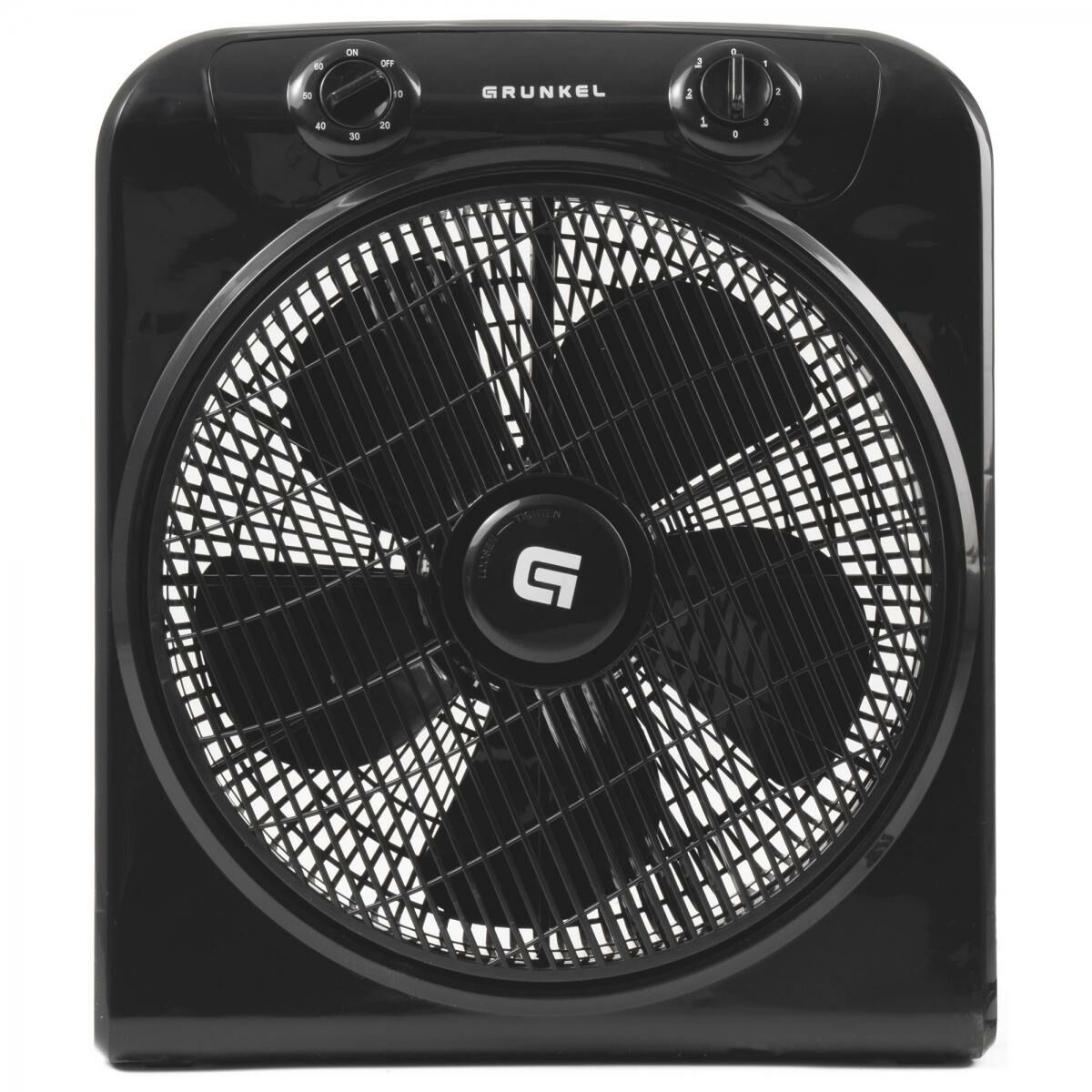 Ventilador de Solo Grunkel Box Fan NG Preto 50 W