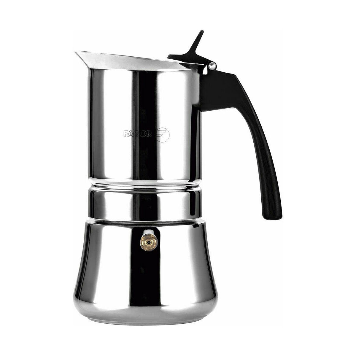 Cafeteira Italiana Fagor Etnica Aço inoxidável 18/10 6 Copos