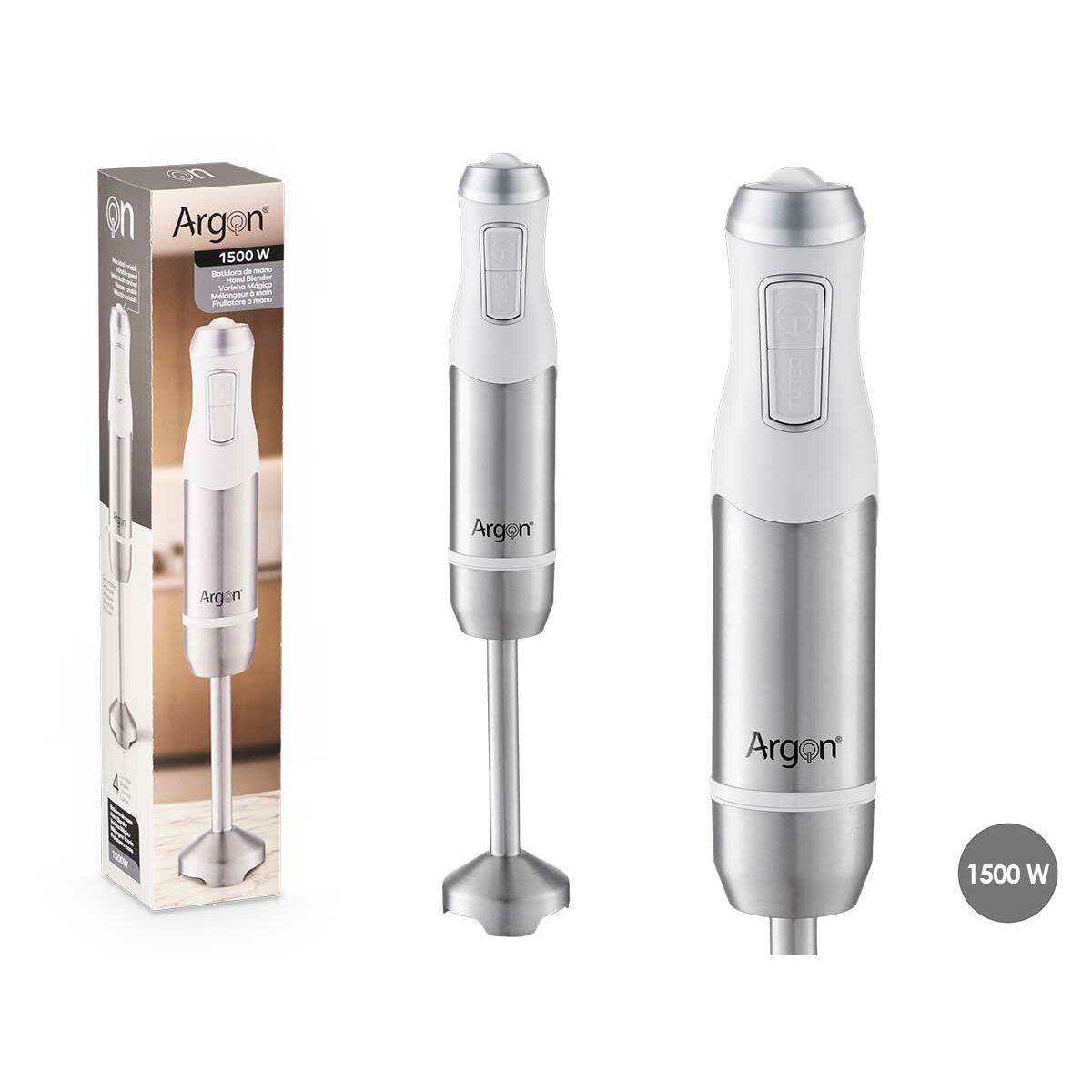Batedora de Mão Argon SW-227-WH Branco Aço 1500 W