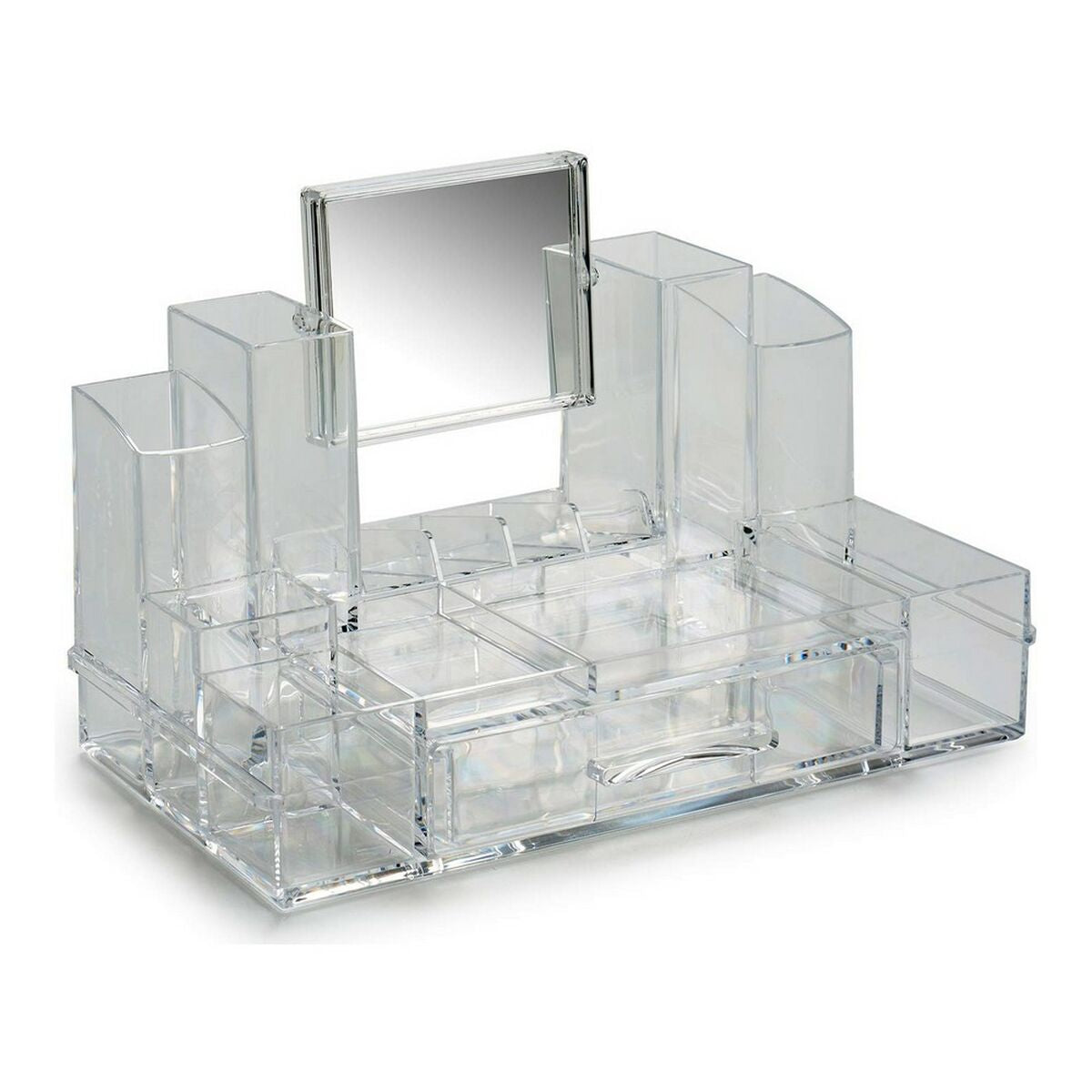 Organizador de maquilhagem Berilo 6221 Transparente 15,5 x 19,5 x 30 cm