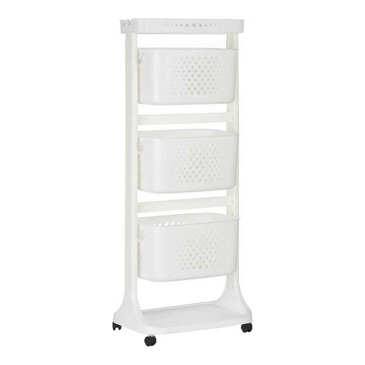 Carrinho de Vegetais Kinvara TP-749 Branco Polipropileno Plástico 33 x 112 x 41 cm