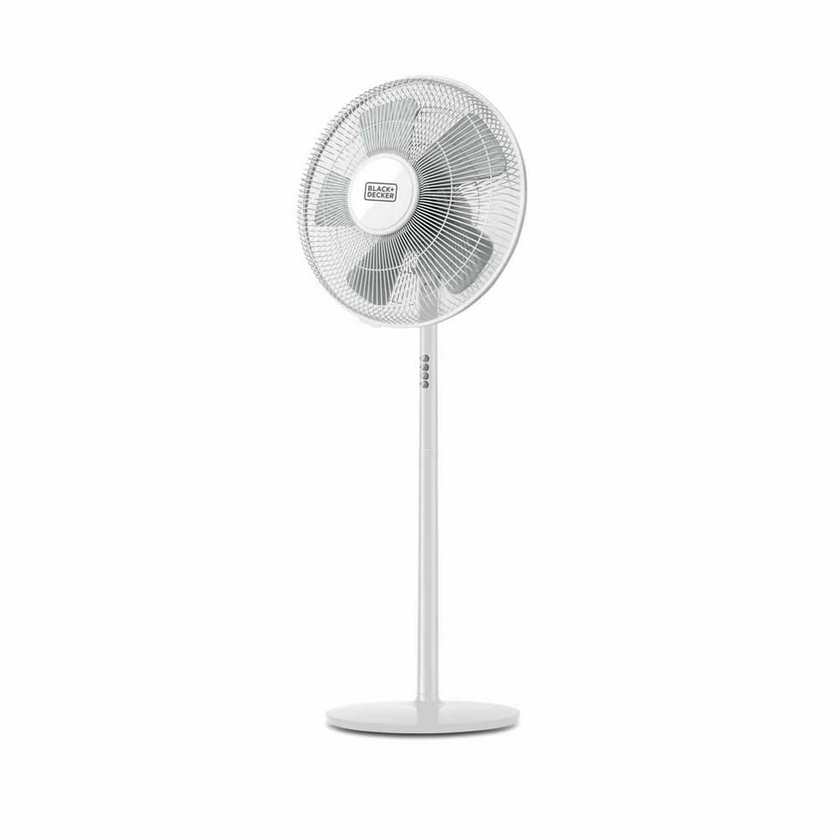 Ventilador de Pé Black & Decker ES9440020B Branco 60 W