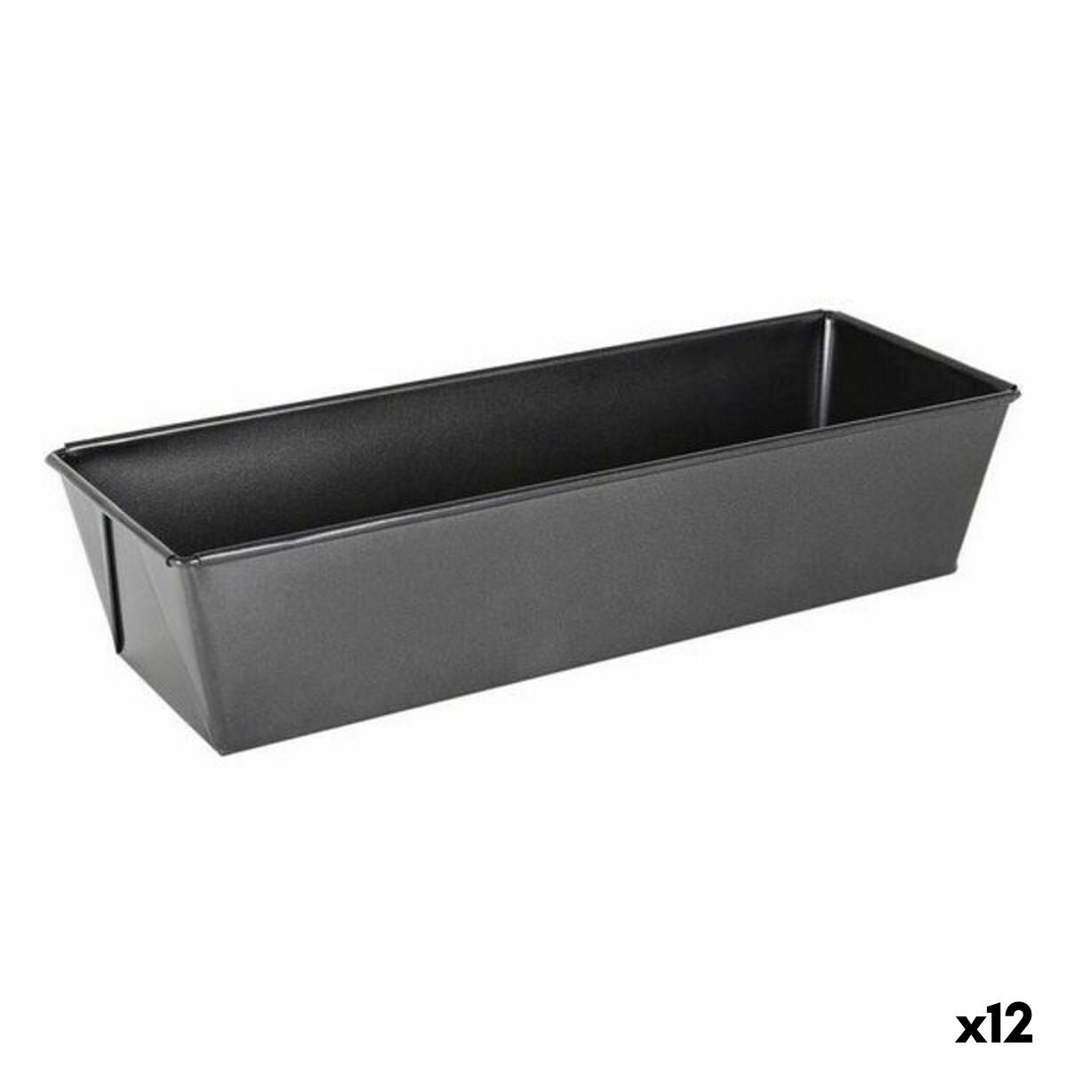 Molde Retangular Quttin GR-52285 (30,5 x 11,5 cm) 30,5 x 11,5 cm (12 Unidades)