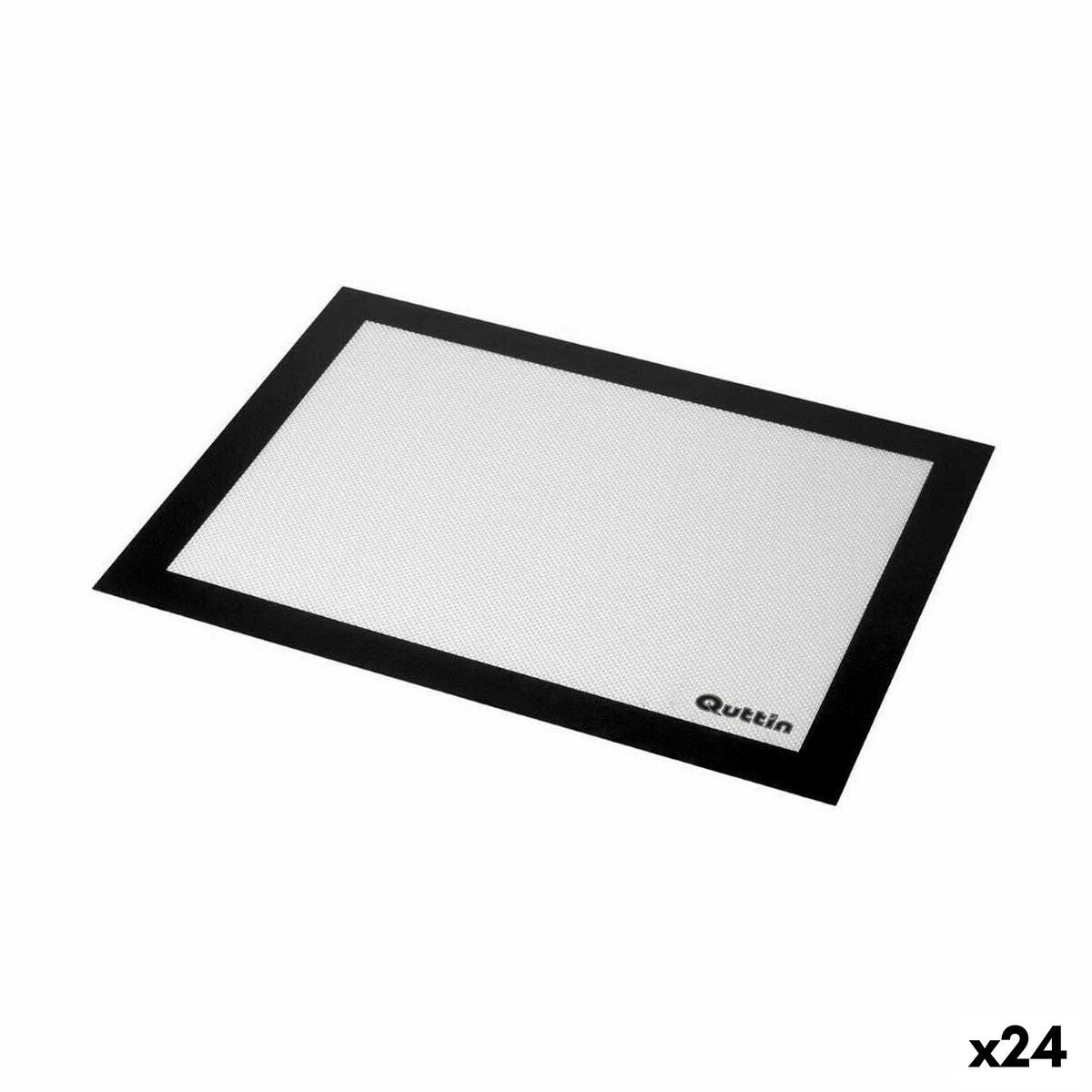 Tapete de cozedura Quttin Silicone 30 x 40 cm (24 Unidades)