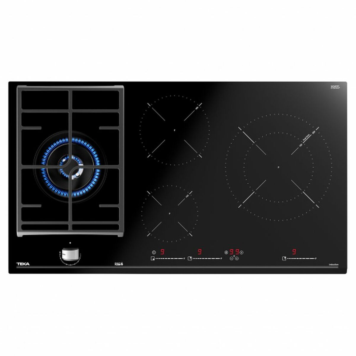 Placa de Gás Teka JZC94313ABNBK 3F 90 cm