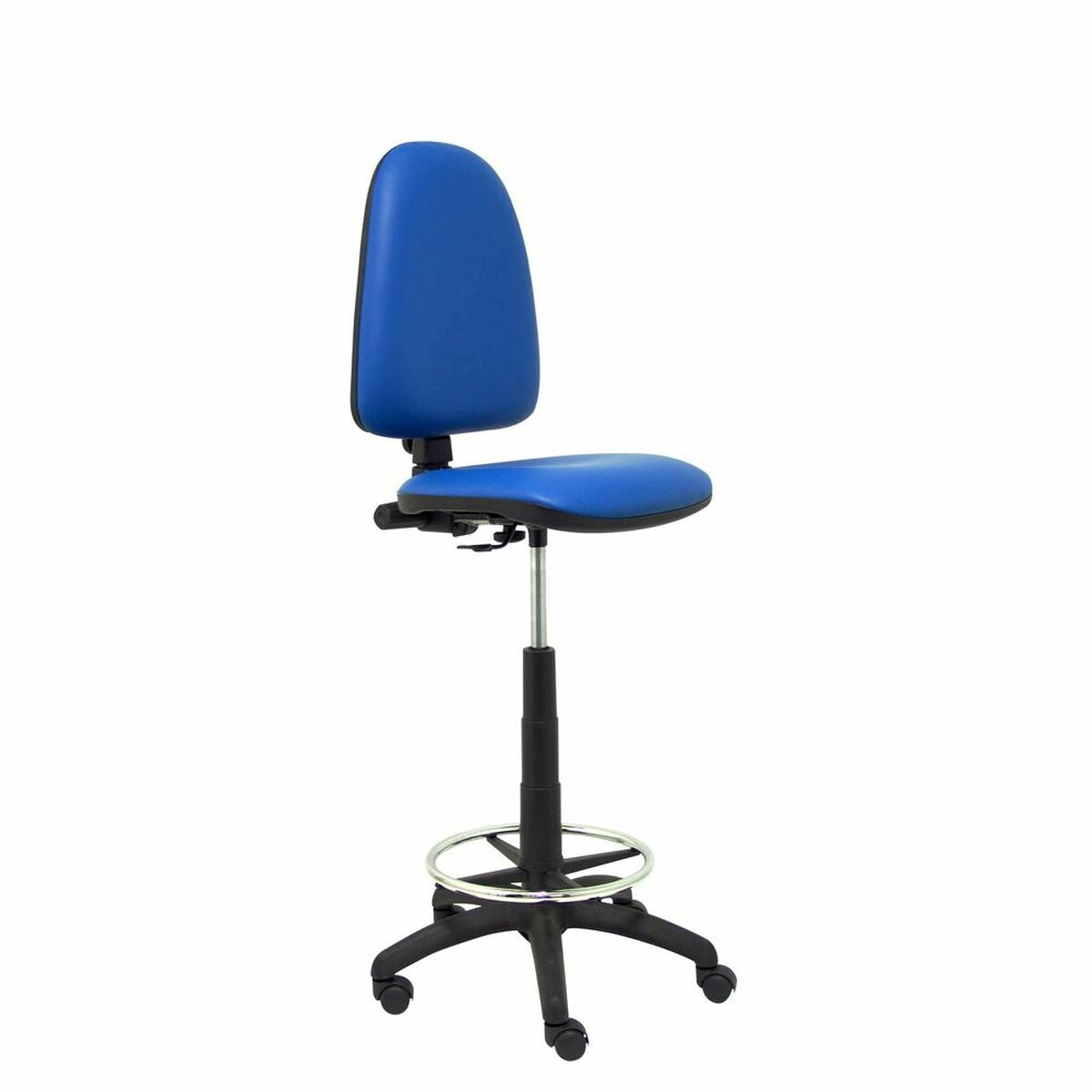 Banqueta Ayna  Piqueras y Crespo 4CPSPAZ Azul PVC Pele sintética