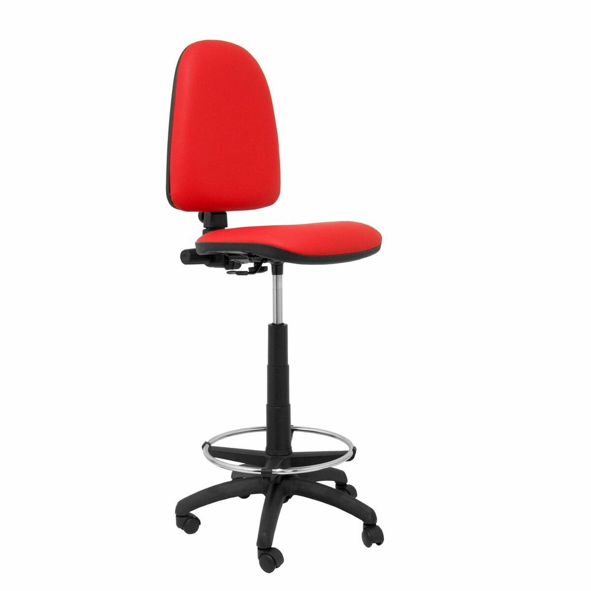 Banqueta Ayna  Piqueras y Crespo 4CPSPRJ Vermelho PVC Pele sintética