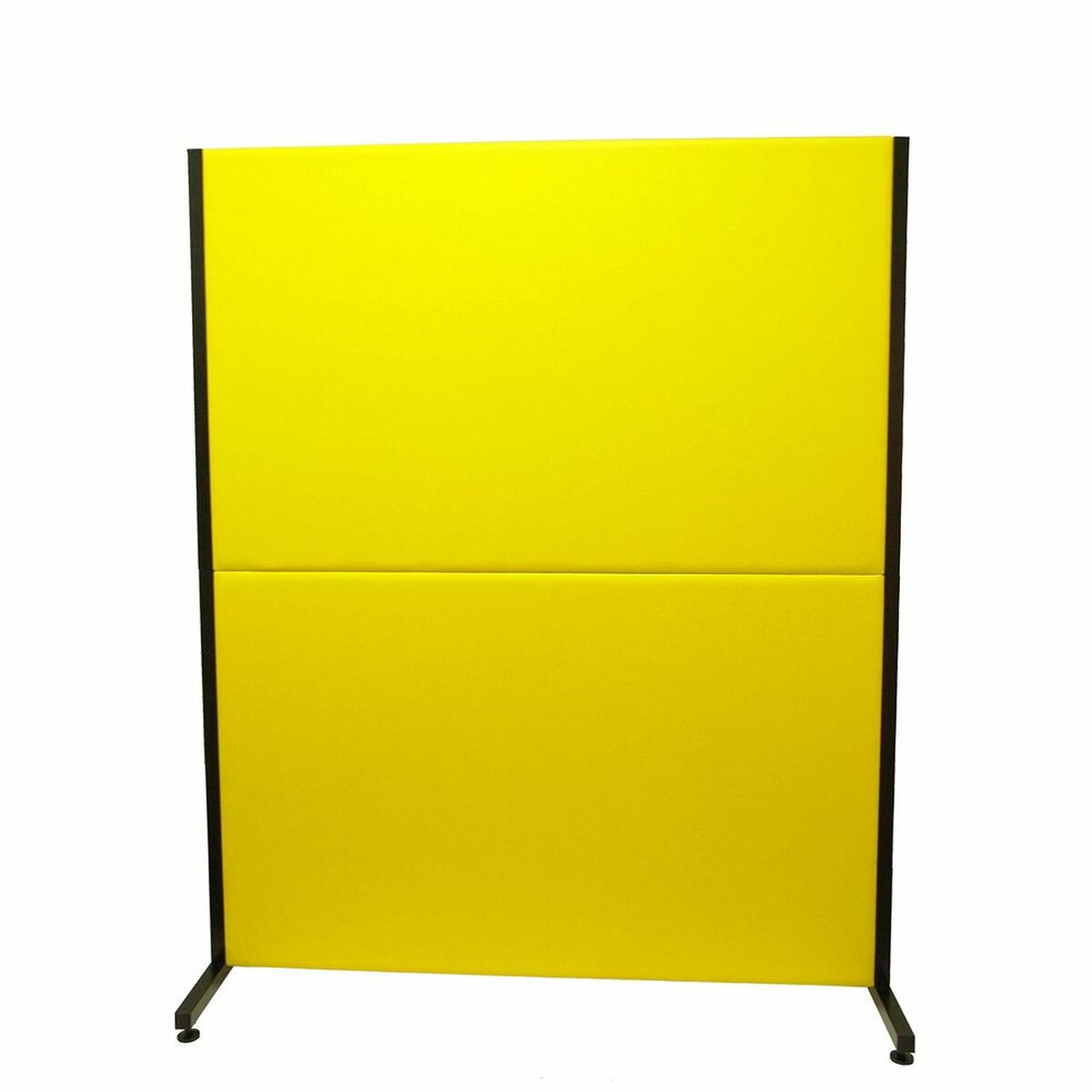 Biombo Valdeganga Piqueras y Crespo 80SPAM Amarelo Pele sintética