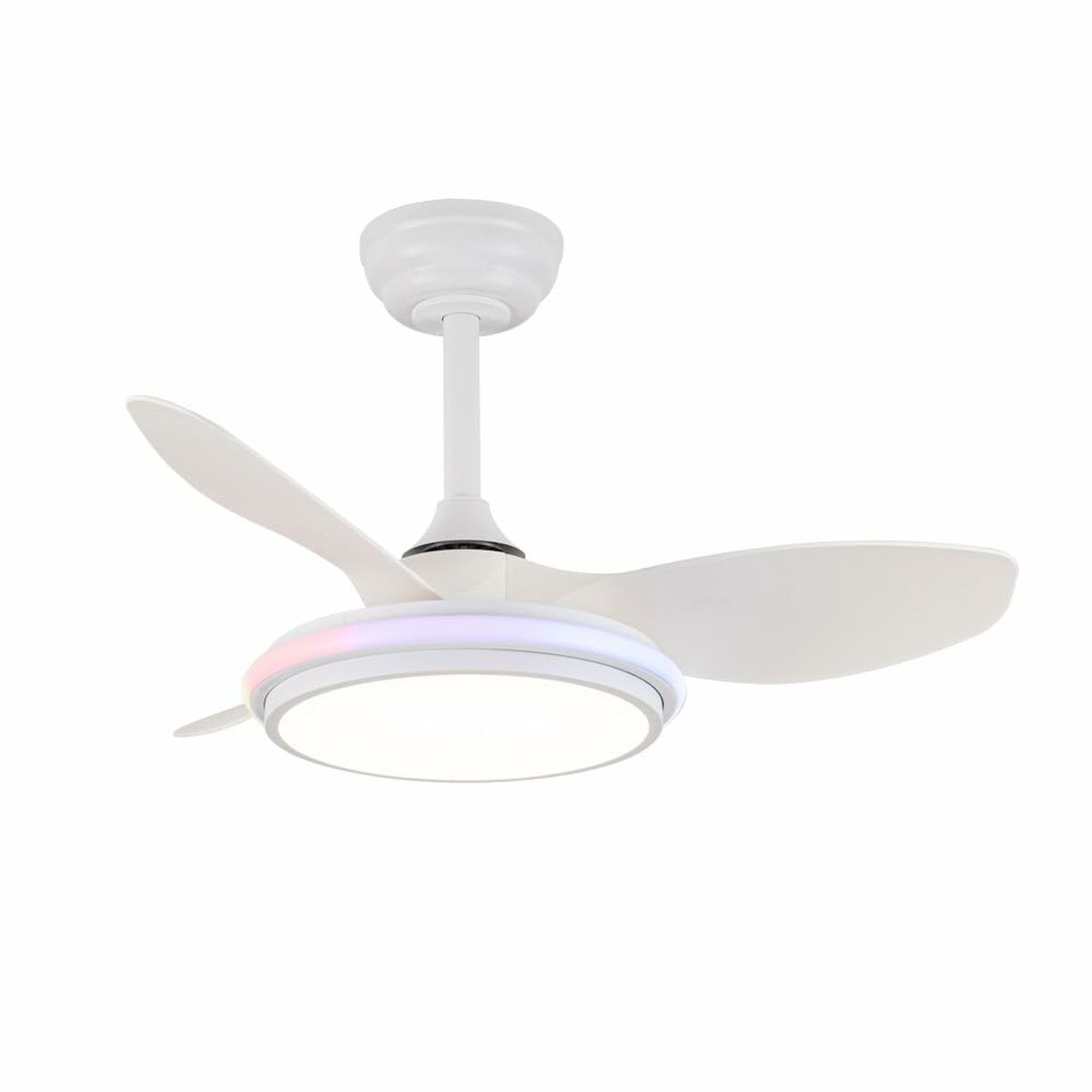 Ventilador de Teto CristalRecord STEL EVO MINI RGB RETRAC Transparente