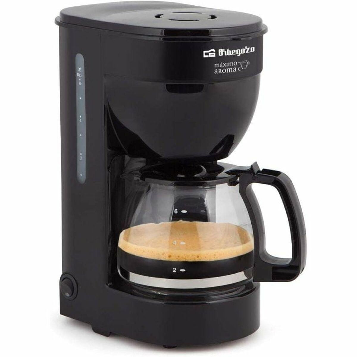 Máquina de Café de Filtro Orbegozo 16878 OR Preto 650 W 6 Copos