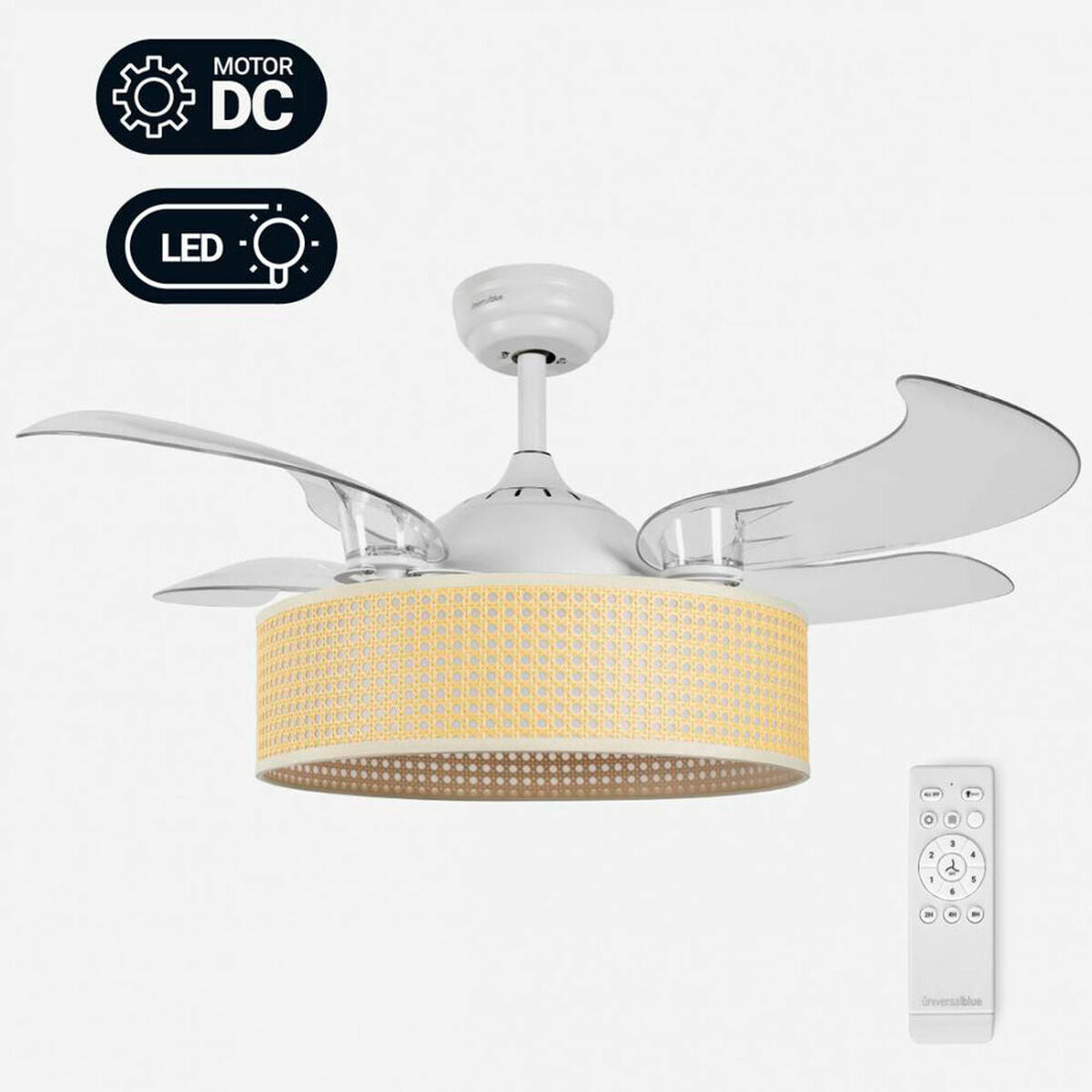 Ventilador de Teto Universal Blue JALOQUE 65W 65 W
