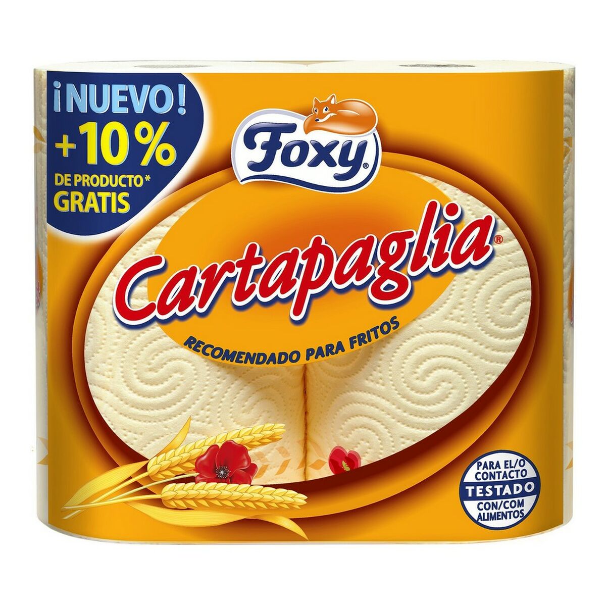 Papel de cozinha Cartapaglia Foxy Cartapaglia Fritos (2 uds)