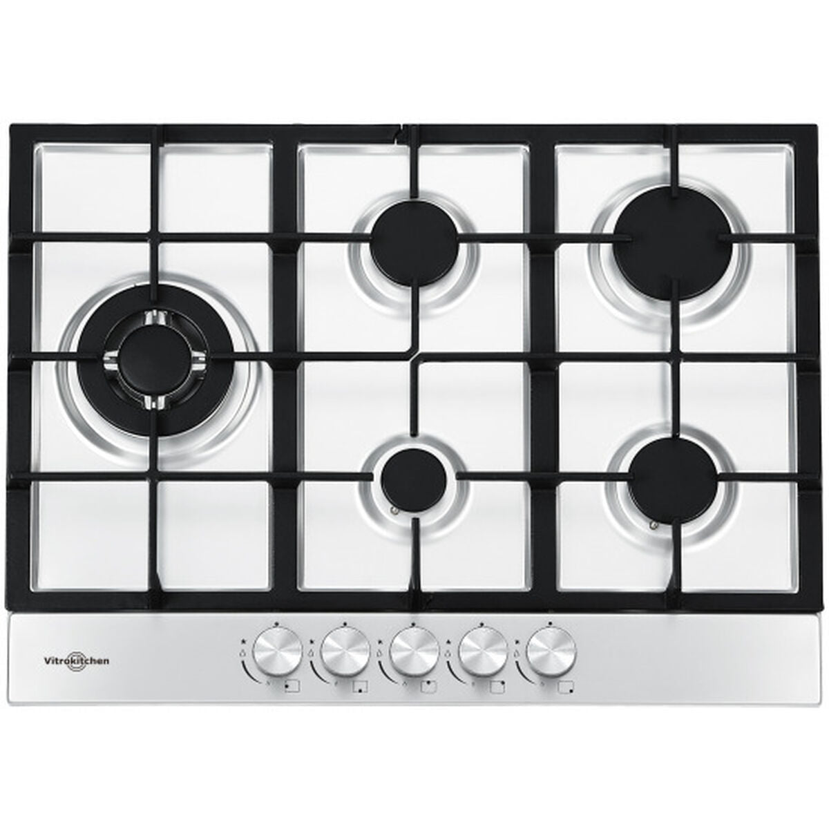 Placa de Gás Vitrokitchen EN73IB 68 cm