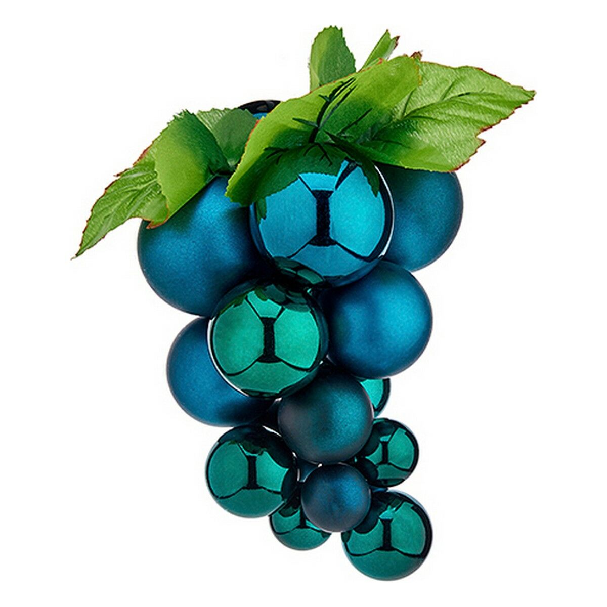 Bola de Natal Krist+ 01832 Azul Plástico Uvas Pequeno