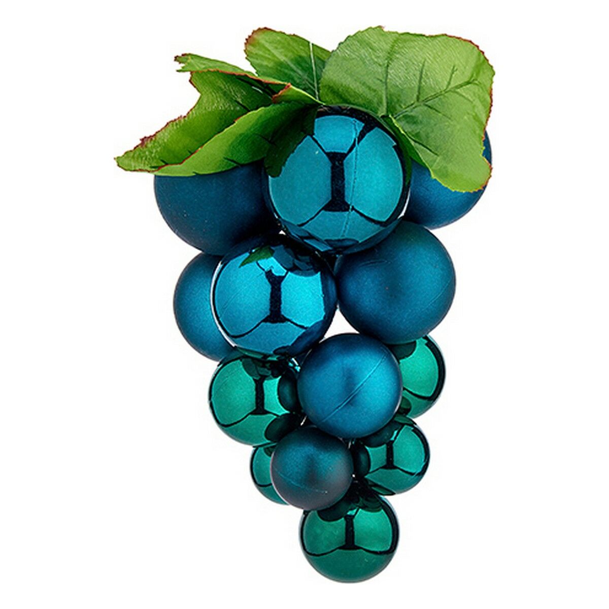 Bola de Natal Krist+ 01842 Azul Plástico Uvas Pequeno