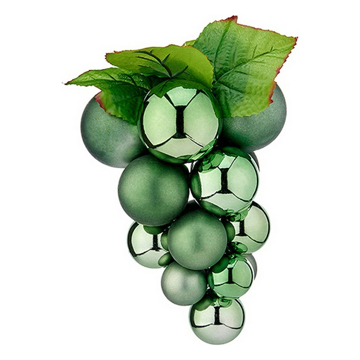 Bola de Natal Krist+ 01848 Verde Plástico Uvas