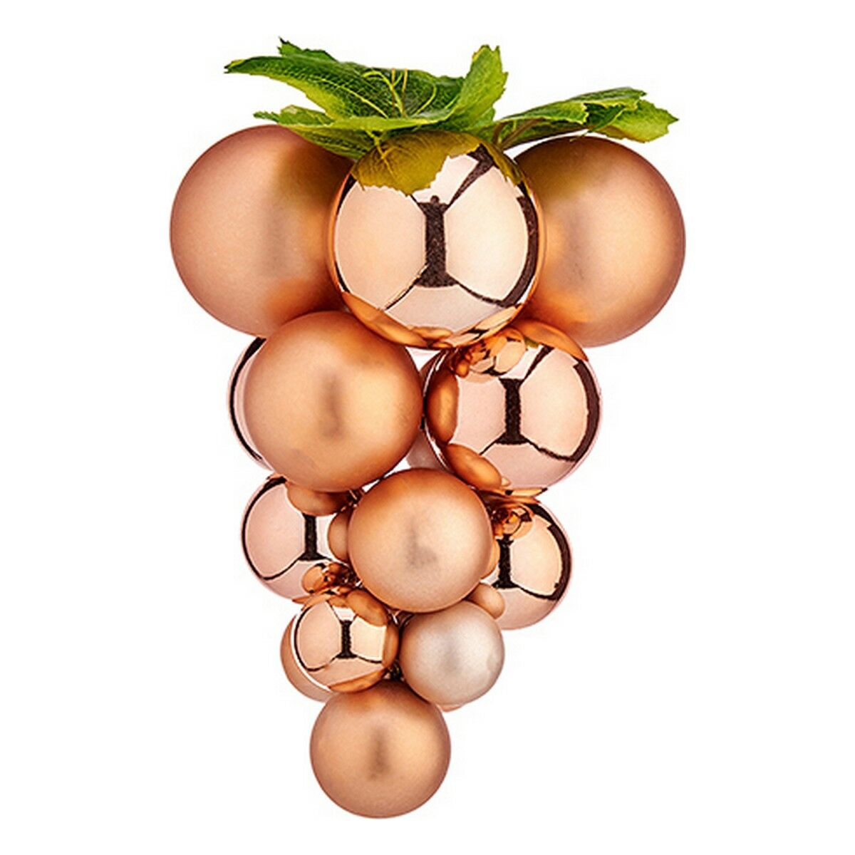 Bola de Natal Krist+ 01849 Cobre Plástico Uvas