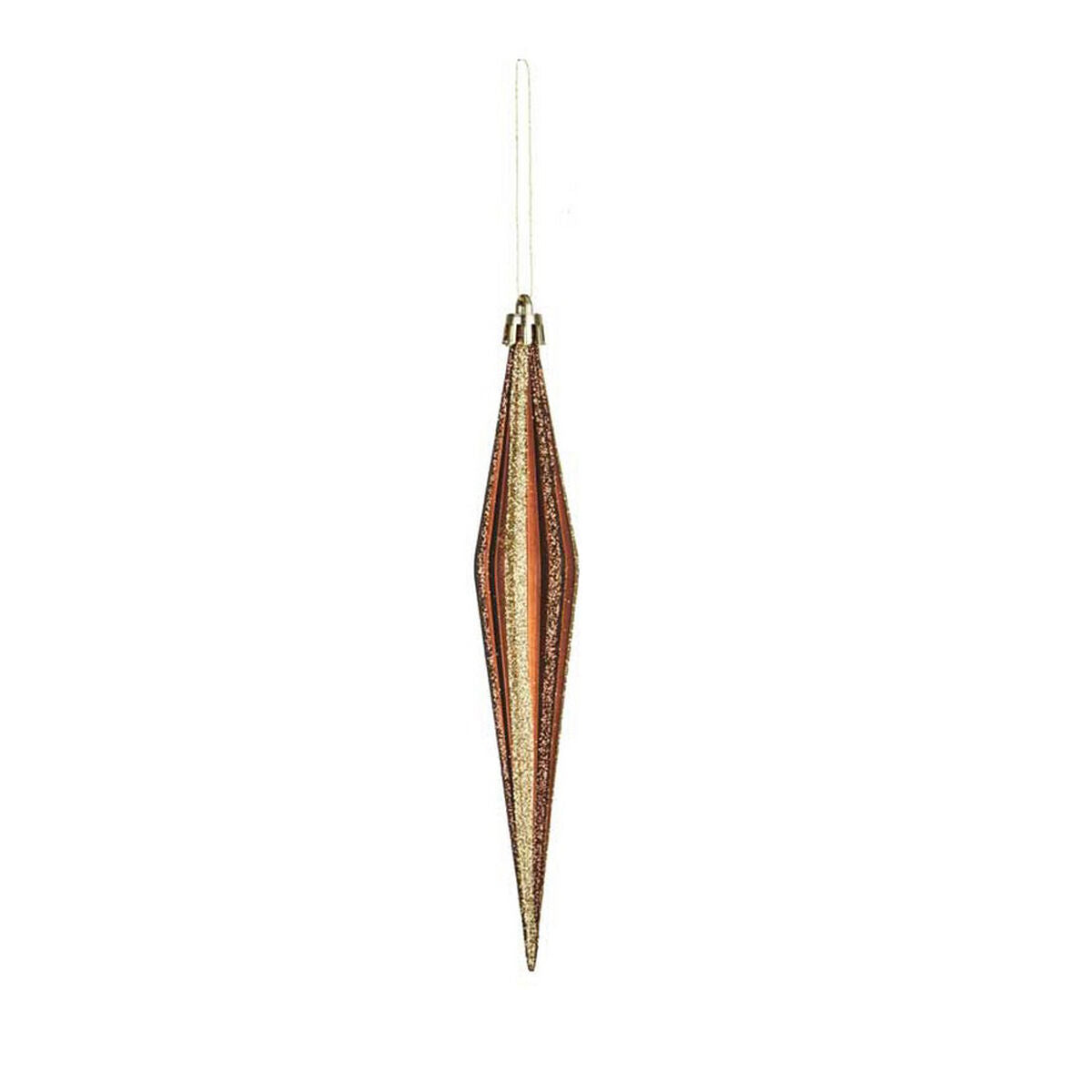 Adorno Natalício Krist+ 00899 Castanho PVC 8,5 x 3,5 x 19 cm Alongado