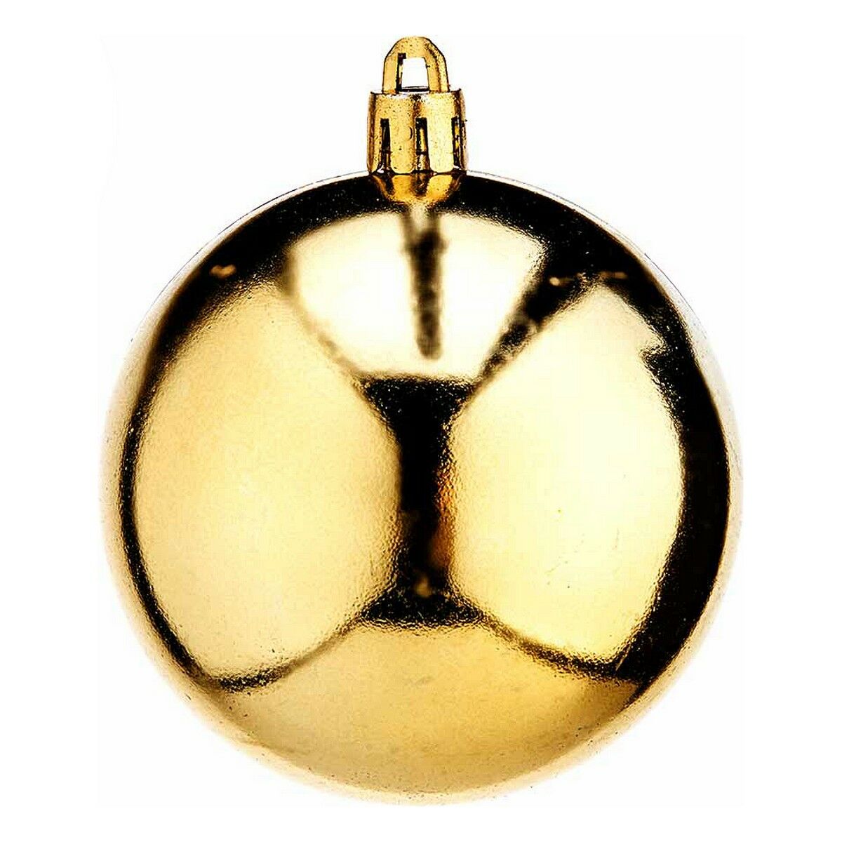 Bolas de Natal Krist+ 00464-4 Dourado PVC Ø 7 cm 12 Unidades