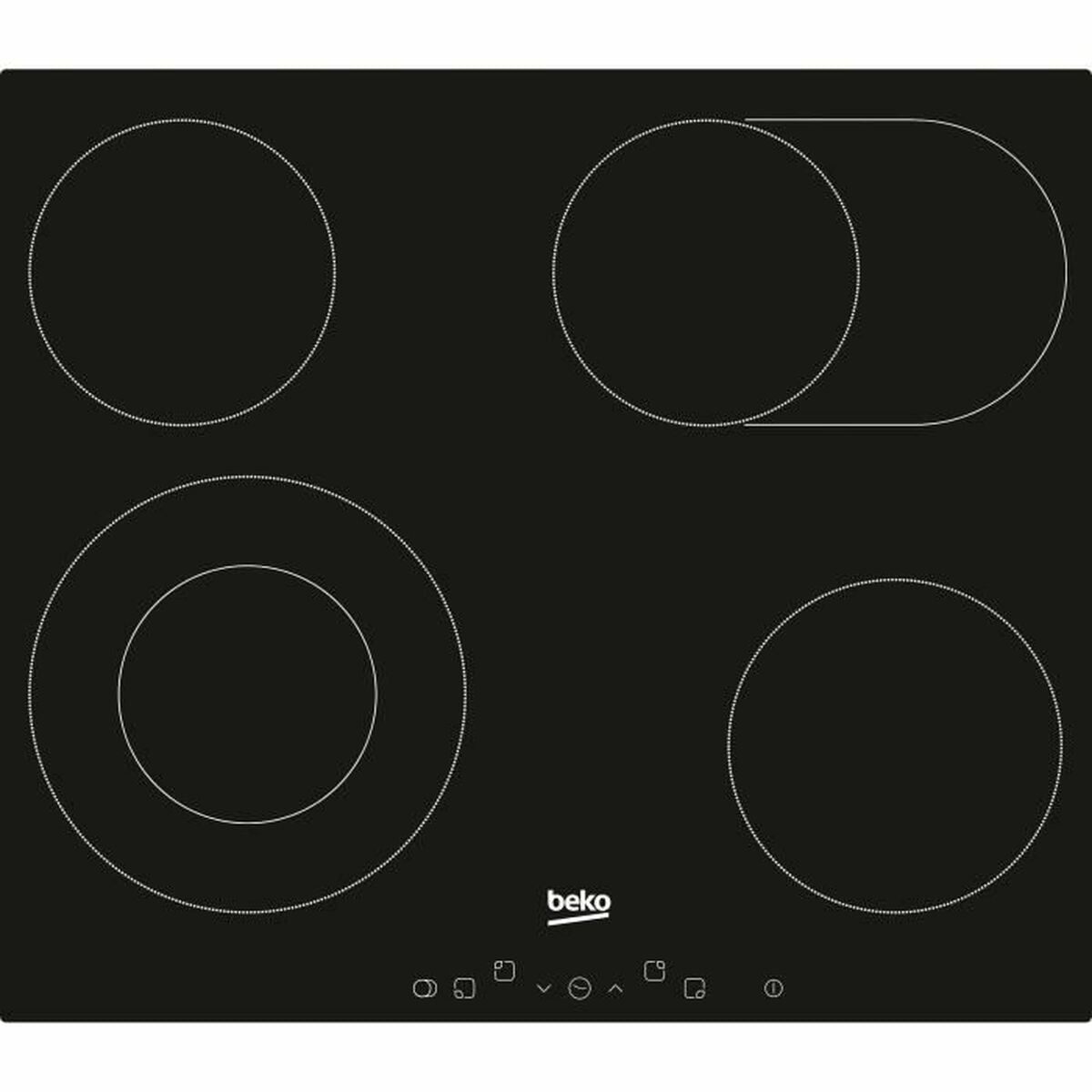 Placa vitrocerâmica BEKO HIC 64403 T 1200 W