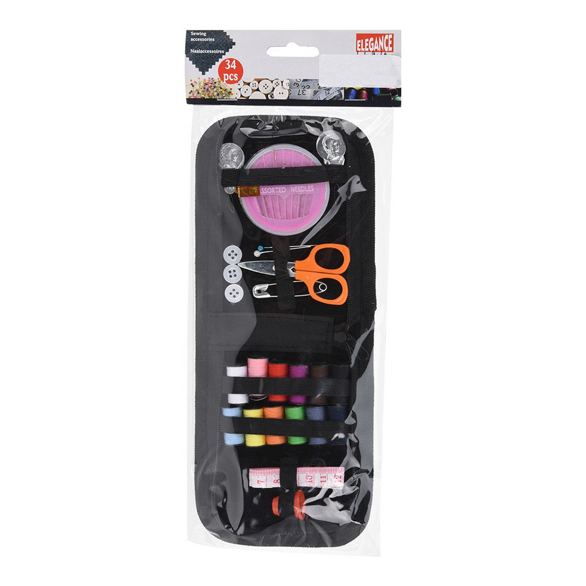 Kit de Costura Estojo 34 Peças